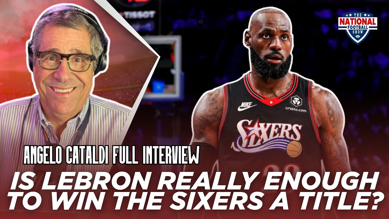Angelo Cataldi REACTS to LeBron James Signing & Warns LeBron Won't GUARANTEE a Sixers Title