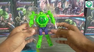Hulk Transformer Watch Toy Unboxing! 💥 #watch #robottoys #marvel #avengers #hulks #hulksmash