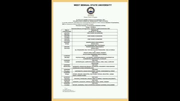 4th semester exam routine