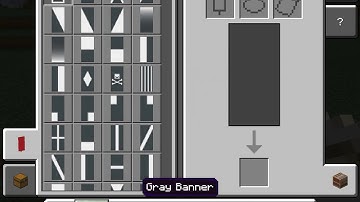 How to make a skeleton banner in Minecraft