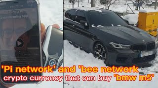 'Pi network' and 'bee network' mobile crypto currency that can buy 'bmw m5' | Pi network price screenshot 4