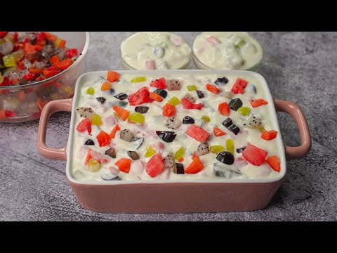 Video: Hoe Maak Je Yoghurt Fruitsalade?
