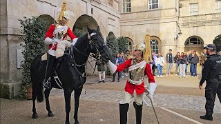 Monday MELTDOWN! Guard AND Police push the help button as Horse quits!