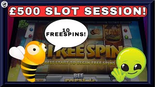 £500 ARCADE SLOT SESSION! | Attack From Mars, Ice Cave, Bee Frenzy & More! screenshot 5