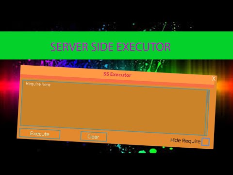 How To Execute Server Side Executor With Exploit In Your Place Roblox Youtube - roblox server sided executor
