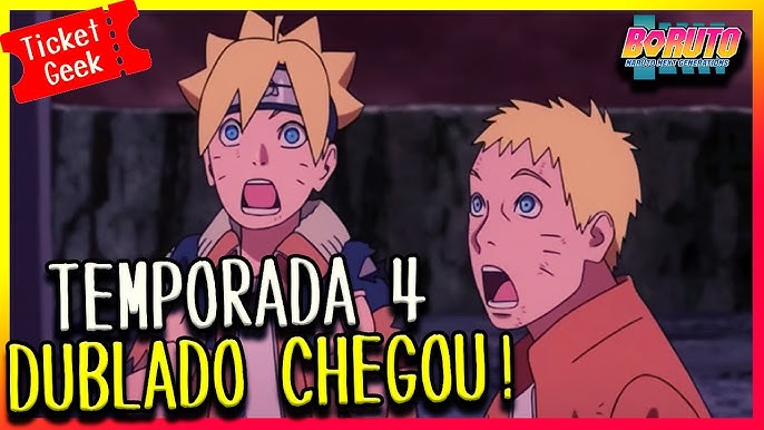 QUANDO VAI LANÇAR A 4 TEMPORADA DE BORUTO NA NETFLIX? 