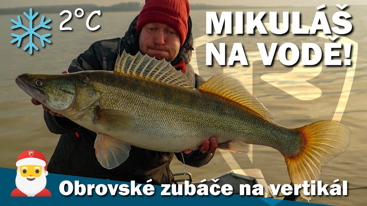 🎅 MIKULÁŠ NA VODĚ! ❄️ Obrovské zubáče na vertikál - naše tajné nástrahy v akcii | Fox Rage