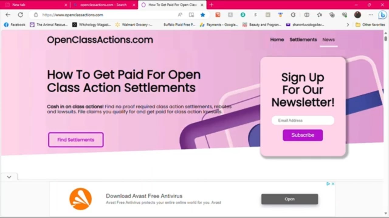 CLASS ACTION SETTLEMENT UPDATES! YouTube