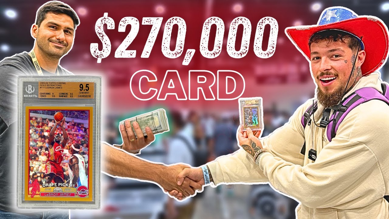Making An INSANE $270,000 Sports Card Trade