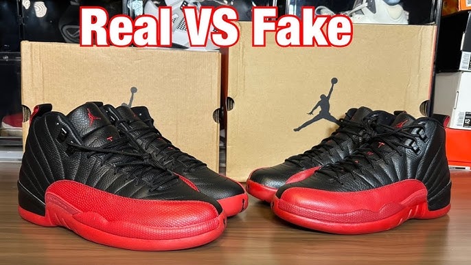 How To Spot & Identify The Fake Air Jordan 12 Low Easter