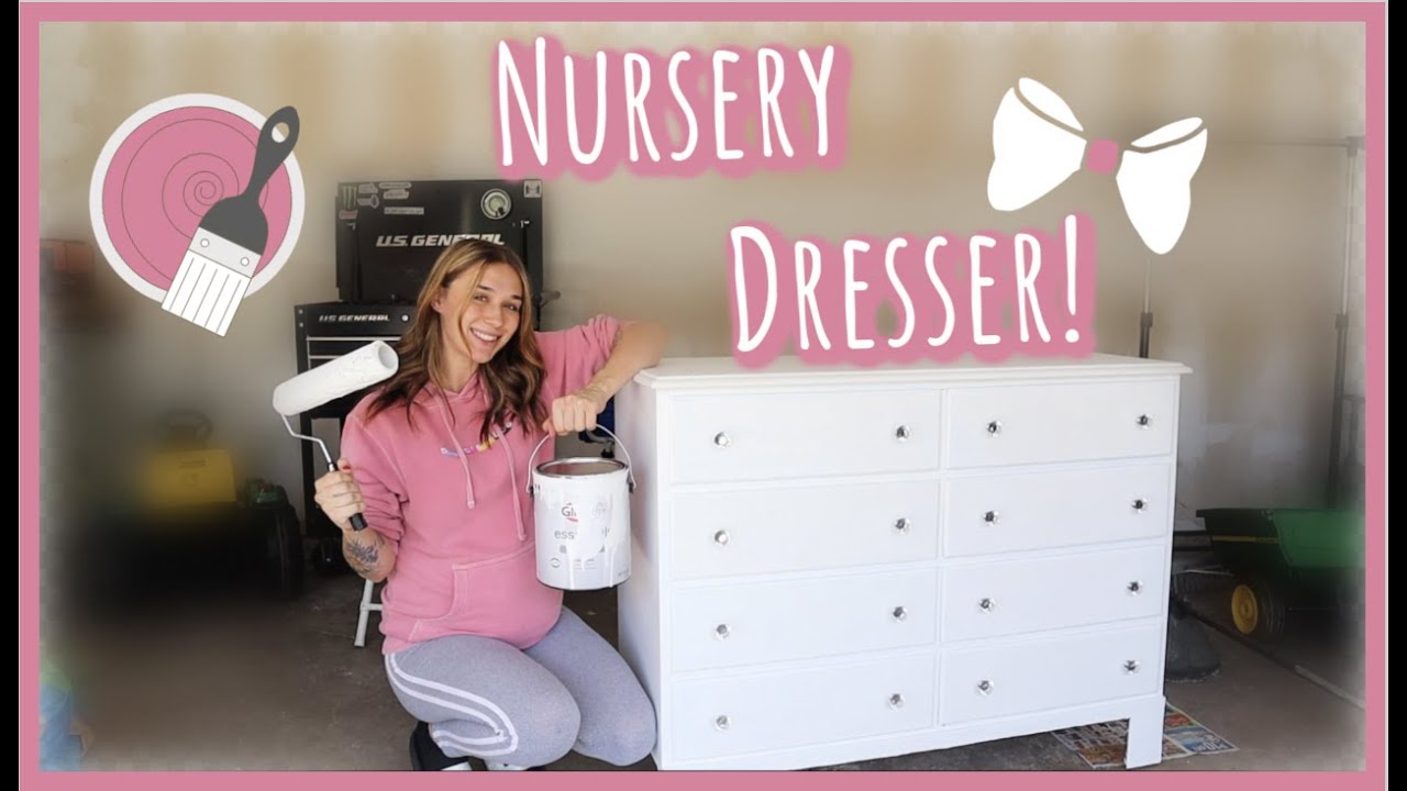 PAINTING DRESSER FOR THE BABY NURSERY YouTube PAINTING DRESSER FOR THE BABY NURSERY YouTube