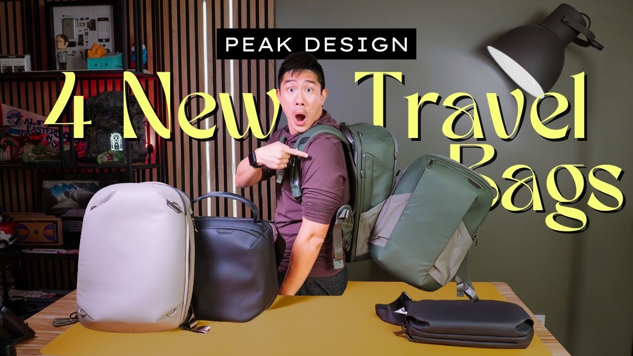 best kickstarter travel backpack 😱 4 NEW Travel Bags by Peak Design on Kickstarter