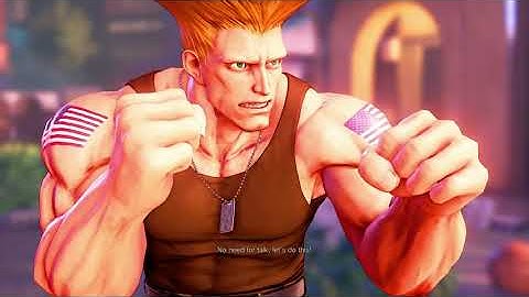 Street fighter V Guile Vs Juri