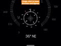 Single Click To Know East West North And South Direction In IPhone Beginner Tutorial Single Click To Know East West North And South Direction In IPhone Beginner Tutorial