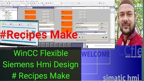 WinCC Flexible Siemens Hmi Design # Recipes Make