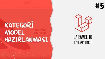 Laravel 10 ile Alışveriş Sitesi Ders 5 - Kategori Model Hazırlanması