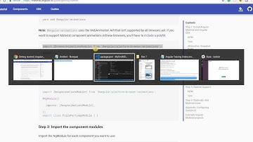 Angular Training Part 7 - Introducing Angular Material in your Angular CLI Project