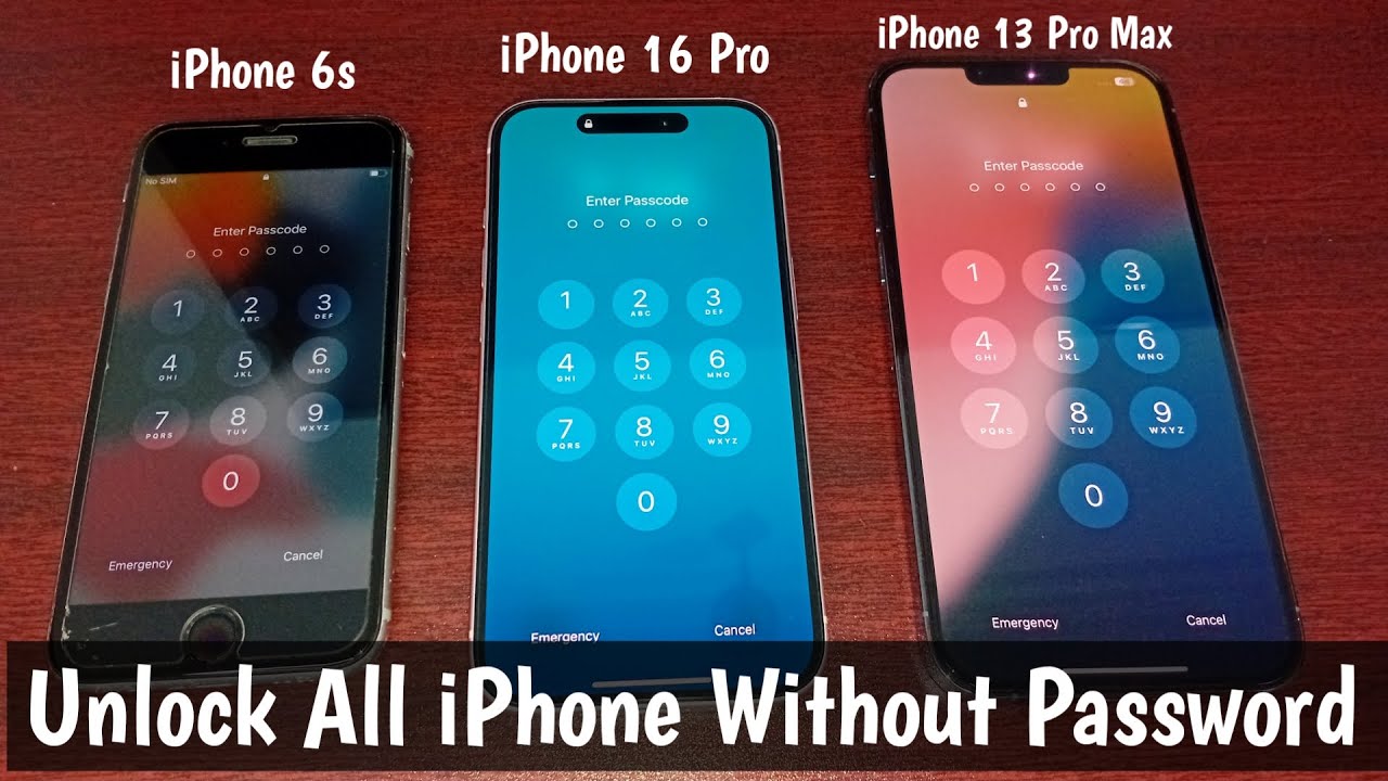 NEW, Unlock iPhone Without Passcode | How To Unlock iPhone If Forgot Password