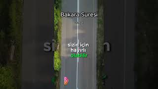 Bakara suresi meali 216.ayet Surenin tamamı kanalımda #kuran #quran #muslim #islam