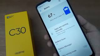 how to turn on battery manager on realme c30, realme battery manager setting screenshot 2