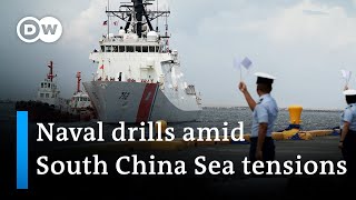 US, Japan, and Philippines hold joint coast guard drills | DW News