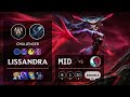 Lissandra Mid vs Yone - EUW Challenger Patch 10.24