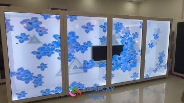 Multiple 86inch 3D Touch HOLOBOX Splicing Display #ai #augmentedreality  #holobox