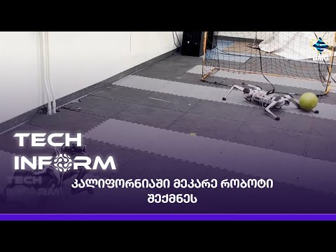 #TECHINFORM - კალიფორნიაში მეკარე რობოტი შექმნეს