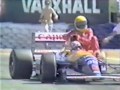 Mansell gives Senna a ride - 1991 British Grand Prix