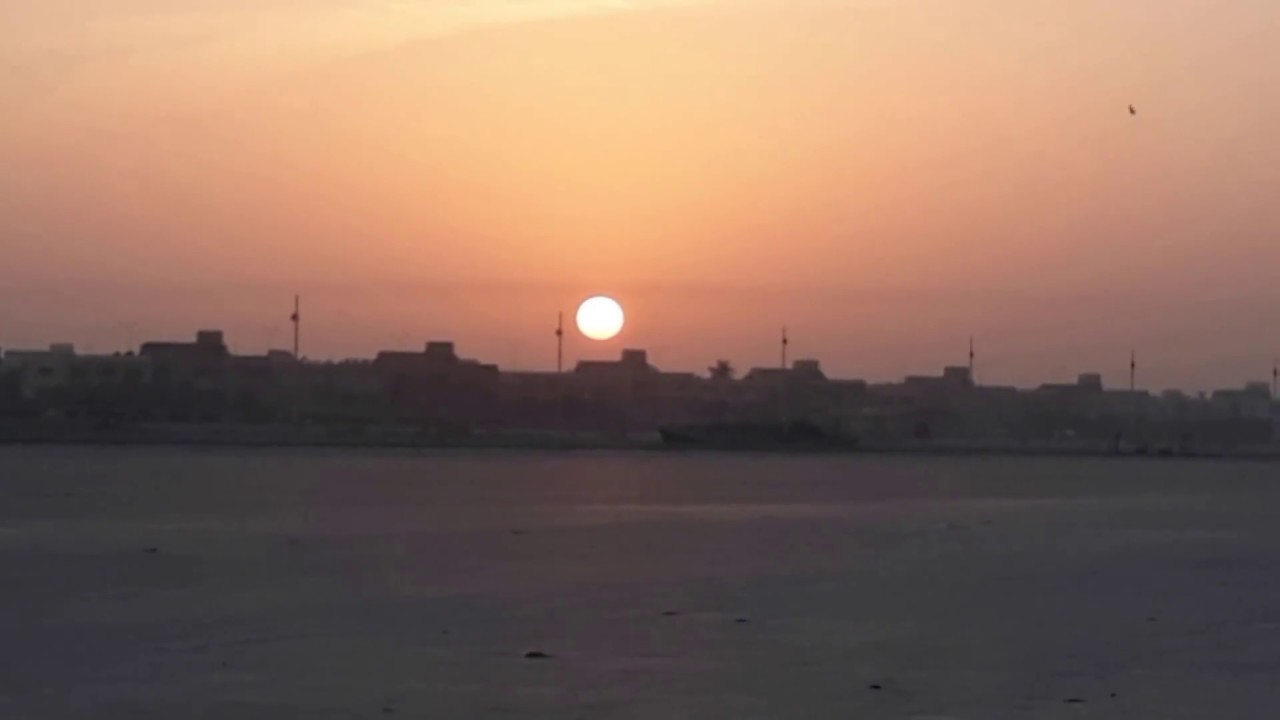 Stunning Sun Rise In Karachi Youtube