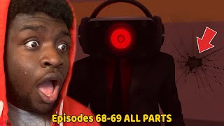 THESE NEW EPISODES ARE AMAZING!!!! | Skibidi Toilet Episodes 68-69 ALL PARTS REACTION!!!!