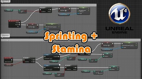 Sprinting & Stamina - Unreal Engine 4 Tutorial