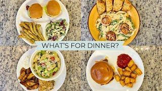 WHAT’S FOR DINNER? | EASY & BUDGET FRIENDLY | REALISTIC WEEKNIGHT MEALS | DINNER INSPIRATION