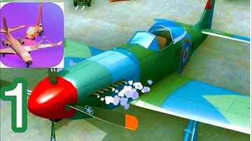 Repair Plane gameplay walkthrough part-1 (iOS/Android)