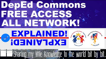 DEPED COMMONS FREE ACCESS EXPLAINED!
