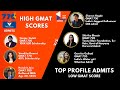 High gmat score vs best application profile what really matters to get into a top bschool