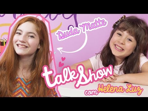 DUDA MATTE E HELENA LUZ NUM PAPO SUPER DIVERTIDO ❤️ MUNDO DA MENINA ❤️ ENTREVISTA