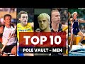 Top 10 best pole vault jump ever in athletics track and field
