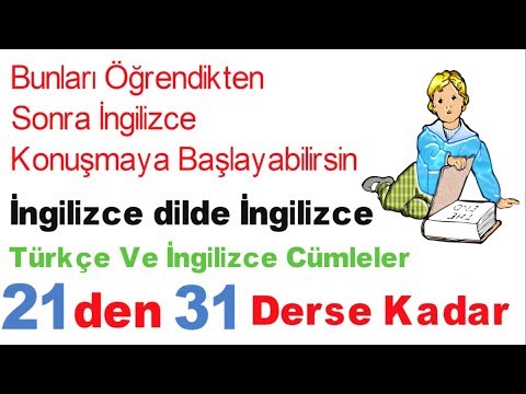 İngilizce Türkçe Dersi - 3'üncü Gün | English Turkish Lesson - Day 3