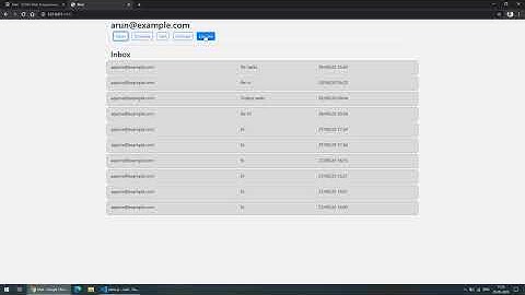 CS50(2020) Project 3 : Mail