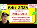 Area de funciones por integrales Problema competencial