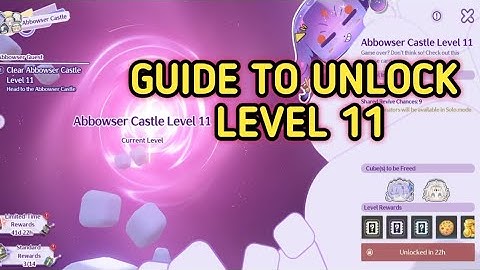 Guide To Unlock Abbowser Castle level 11 Event Cube Cubic n Cubie Wuthering Waves 2.3