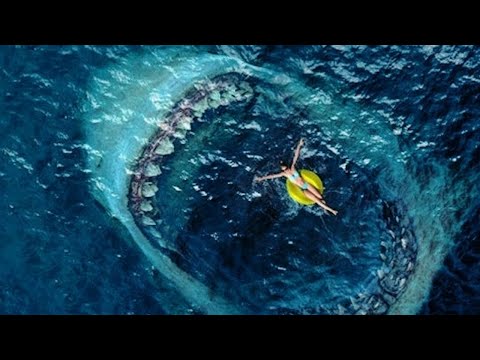 The Meg Megalodon Shark Beach Attack Scene 2018 Movie Clip