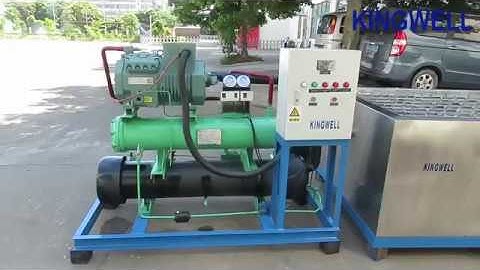 Kingwell Ice KW B3 salt water ice block machine