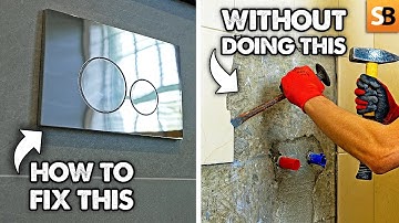 How To Fix a Concealed Cistern WITHOUT Removing Tiles