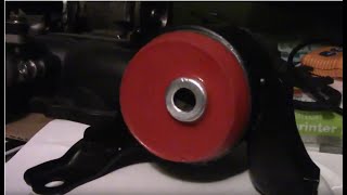 DIY professional polyurethane engine mounts K series!