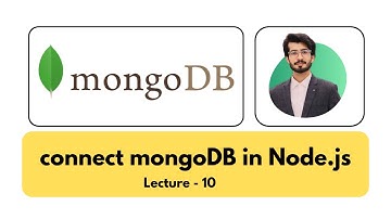 how to connect MongoDB with Node.js