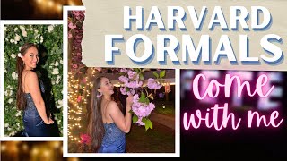 HARVARD FORMALS 2022 | come be my date! ✨🌸