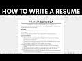 Teacher Tutorial: How to write a teacher resume, how to format your template and what to include