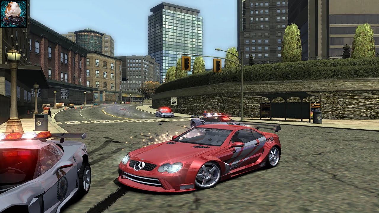 Mercedes-Benz SL 500 - Need For Speed Most Wanted | Epic Police Chase!